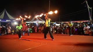 Fire silambam Kids demo