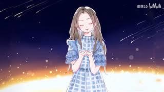 【杨超越】 “女孩与王冠” 插画 Yang ChaoYue “Girl with crown” illustration