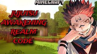 BEST JUJUTSU AWAKENING REALM CODE FOR MINECRAFT BEDROCK EDITION! *1.21+*