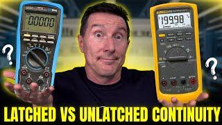 EEVblog 1671 - Beware of Multimeter Continuity Latching