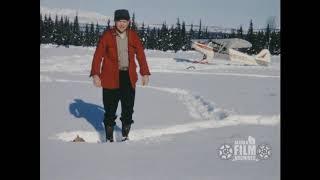 Snowshoeing in deep snow country