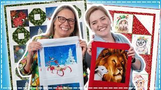 How to use Christmas Panels in a 3-Yard Quilt | What You Need to Know!