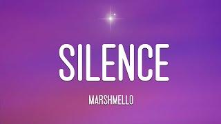 Marshmello - Silence (Lyrics) ft. Khalid, Panic! At the Disco, Ed Sheeran