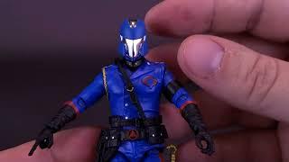 Hiya Toys G.I.JOE Exquisite Mini Cobra Commander Figure | @TheReviewSpot