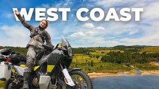 West Coast of NEW ZEALAND on a motorcycle | Solo traveling  [E9- S6]