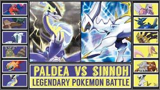 PALDEA LEGENDS vs SINNOH LEGENDS | Legendary Pokémon Battle