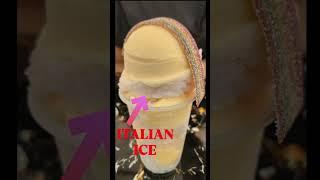 water ice vs. Italian ice