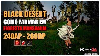 Black Desert - Como Farmar em Floresta Manshaum - POÇÃO DE MANA INFINITA