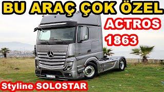 ACTROS  L 1863  STYLE LINE / SOLO STAR PAKET / TIR TANITIM İNCELEME