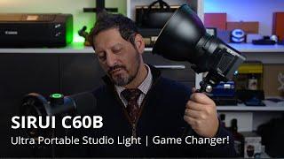 SIRUI C60B Portable Studio Light | Game Changer