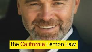 California Lemon Law - 5 Important Facts