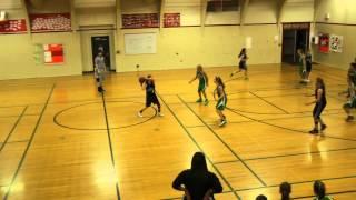 U13 T-Birds Basketball - Game 7 - Barracudas - Antonia to Sawyer