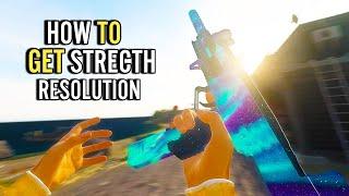 How to get STRETCHED RESOLUTION on WARZONE 3 and mw3