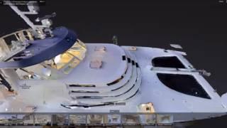 Yacht Boat Marine Marketing using Matterport 3D Virtual Tours Florida