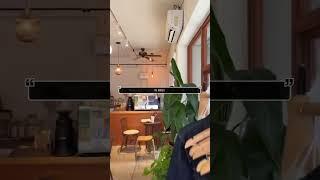 친구들이 몰래 오면 소리를 지르는 카페 사장 #shorts #카페창업 #1인카페 #cafe #seoul #coffee