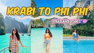 KRABI & PHI PHI ISLANDS TRAVEL VLOG|| THAILAND TRAVEL || Snorkelling in PHI PHI ISLAND