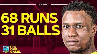  Sensational Innings! | Evin Lewis' POWER Lights Up West Indies Batting Chase 