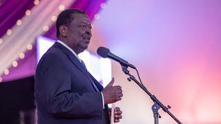 Listen to Mudavadi's thought-provoking speech infront of Ruto at Speaker Wetangula's mother burial