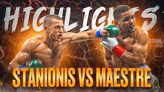 Eimantas Stanionis vs Gabriel Maestre HIGHLIGHTS | BOXING FULL FIGHT HD