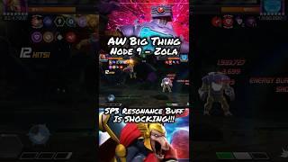 Node 9 Zola DESTROYED By Beta Ray Bill #mcoc #marvelcontestofchampions #alliancewar