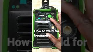 How to weld for beginners #shorts