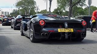 WORLD'S BEST FERRARIS at the Ferrari Cavalcade International Rally - Daytona SP3, LaFerrari, Monza