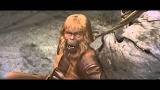 Planet of the Apes - Taylor, Zaius final scene