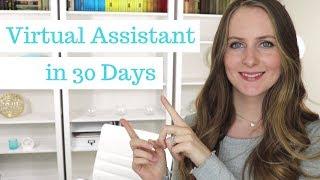 How to Become a Virtual Assistant in 30 Days