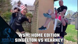 World's Strongest Man: Home Edition - Episode 1 - Rob Kearney vs. Evan Singleton Overhead