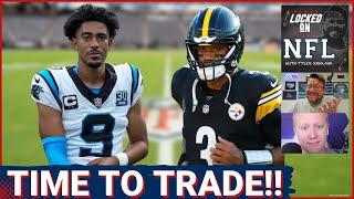 Carolina Panthers Should TRADE Bryce Young, Steelers-Dolphins Russell Wilson Deal & Best NFL Rookie