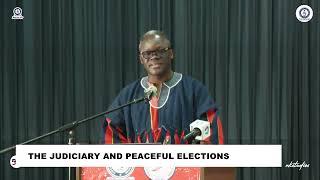 The Judiciary and peaceful elections || The Law 29-09-2024