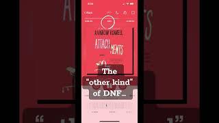 The 'other kind' of DNF  #booktube #booksuggestions #books #bookreview