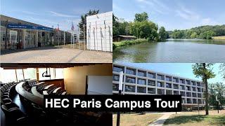 HEC Paris Campus Tour | Classrooms, Lake, Chateau, Sports, Residences