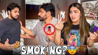 AREEB NY SMOKING START KER DE  | Bhai Ny Gussa Mai Thapar Mar Dea  | Gari Sy Cigarette Nikal Aye