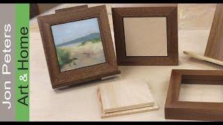 Build a hand made Sapele wood frame system by Jon Peters