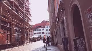 Porcelain bells at the Frauenkirche in Meissen playing "Mighty Fortress"