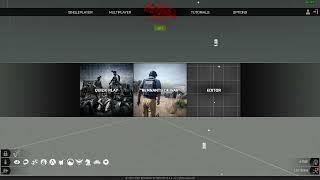 ArmA 3 Easter Eggs : invasion Mini game in Main Menu