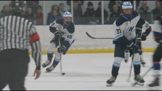 Matthew Schaefer of the U16 Halton Hurricanes vs the Southern Tier Admirals