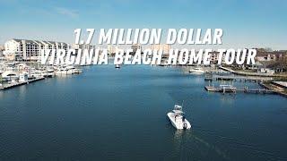 Inside a MASSIVE $1,700,000 Waterfront Home off of Rudee Inlet Virginia Beach