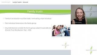 CPA ATA Module 2 - Trust Losses and Family Trusts (Outdated)