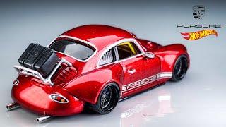 Porsche 356A Outlaw Retromod Hot Wheels Custom