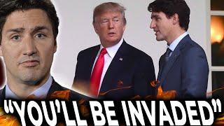  EMERGENCY ALERT! Trump Plans To INVADE Canada Because Of Justin Trudeau