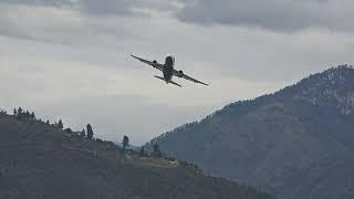 Stunning Departure from Runway 15 | World's Most Dangerous Airport - Paro (Bhutan)