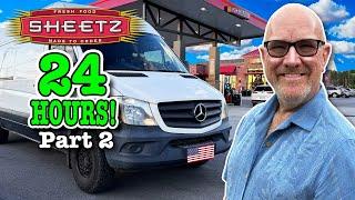 Eating Sheetz Gas Station Food for 24 Hours   Part 2