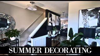 BUDGET LUXURY|BLACK AND WHITE|HOW TO DECORATE FOR SUMMER