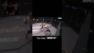 [ROAD FC023] 데뷔전부터 진짜 강한 상대를 만난 키보드워리어⌨️ 저 세레머니 다시 보고싶다#난딘에르덴 #키보드워리어⌨️ #김승연 #암더베스트뽁써인유엡씨베이비