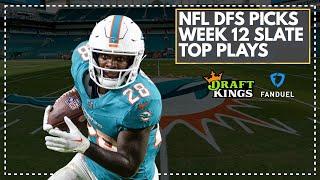 NFL DFS Picks: Week 12 2024 Main Slate - Top Picks for DraftKings & FanDuel