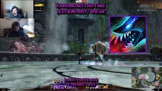 Kamohoali'i Kotaki LAND Footfalls + Projectiles | Guild Wars 2 Legendary Spear