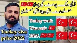 Turkey work permit turkey visa update turkey job  Salary Package  Visa Update