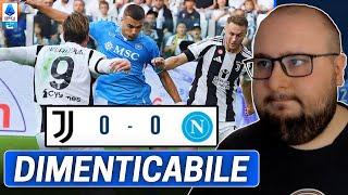 Juventus-Napoli 0-0 | Pareggio noioso, ma CHE MCTOMINAY